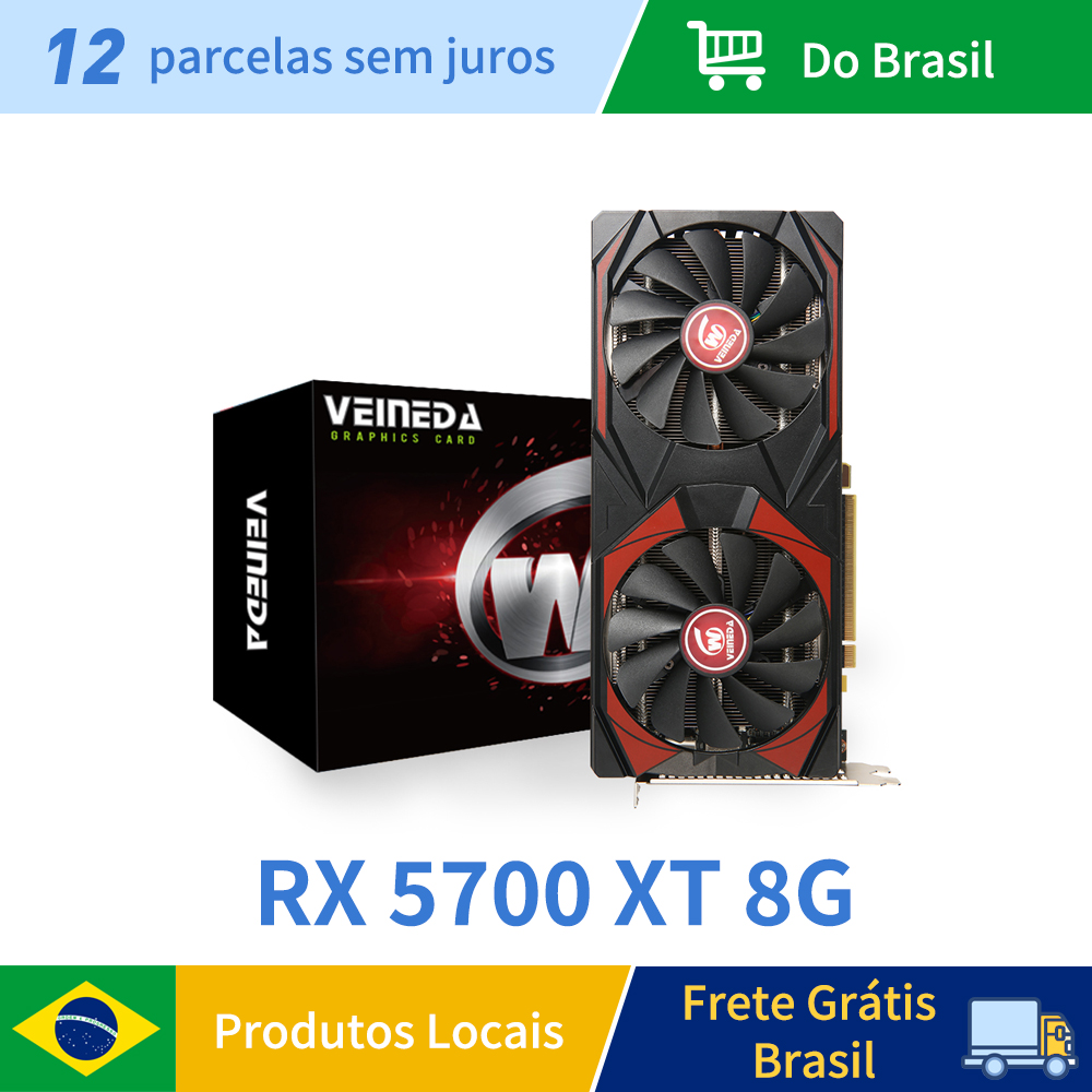 Veineda Graphics Card RX 5700X - Cpu Fan ulasan dan harga