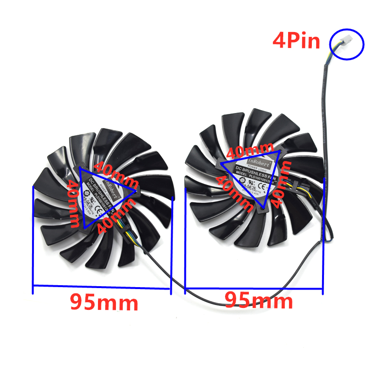 2Pcs 95mm PLD10010S12HH Video  - Air Cooler Cpu ulasan dan harga
