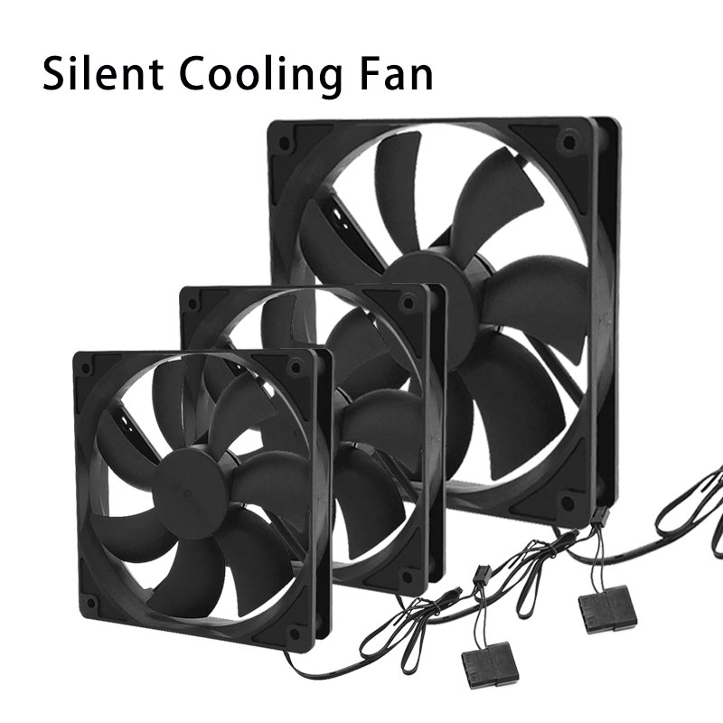80mm 90mm 120mm Quiet Computer - Gpu Cooler ulasan dan harga