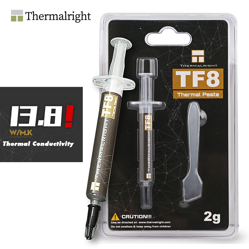 Thermalright TF8 2g/5.8g/12.8g - Thermal Paste ulasan dan harga