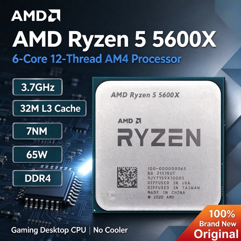 AMD Ryzen 5 5600X 3.7GHz 6 Cor - Cpu Cooler ulasan dan harga