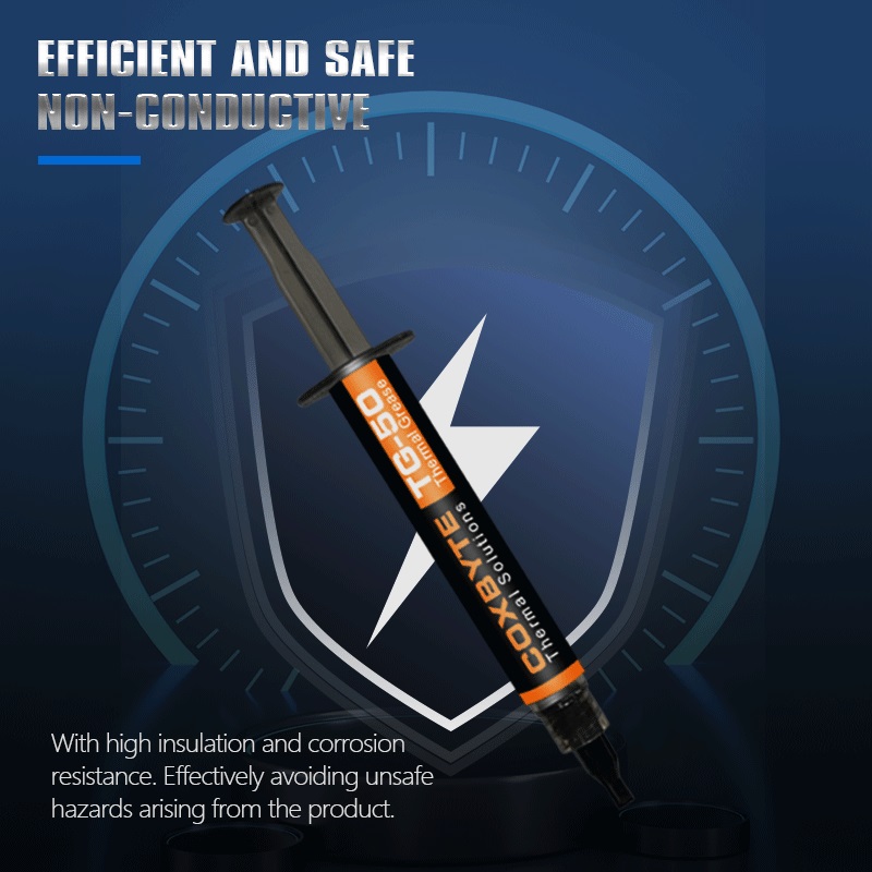 18.2W/mK Coxbyte TG-50 Thermal - Thermal Paste ulasan dan harga