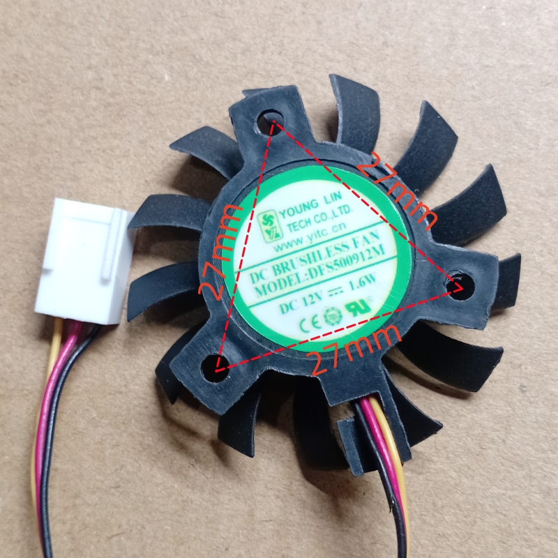 1PC New for DFS500912L DFS5009 - Cpu Fan ulasan dan harga