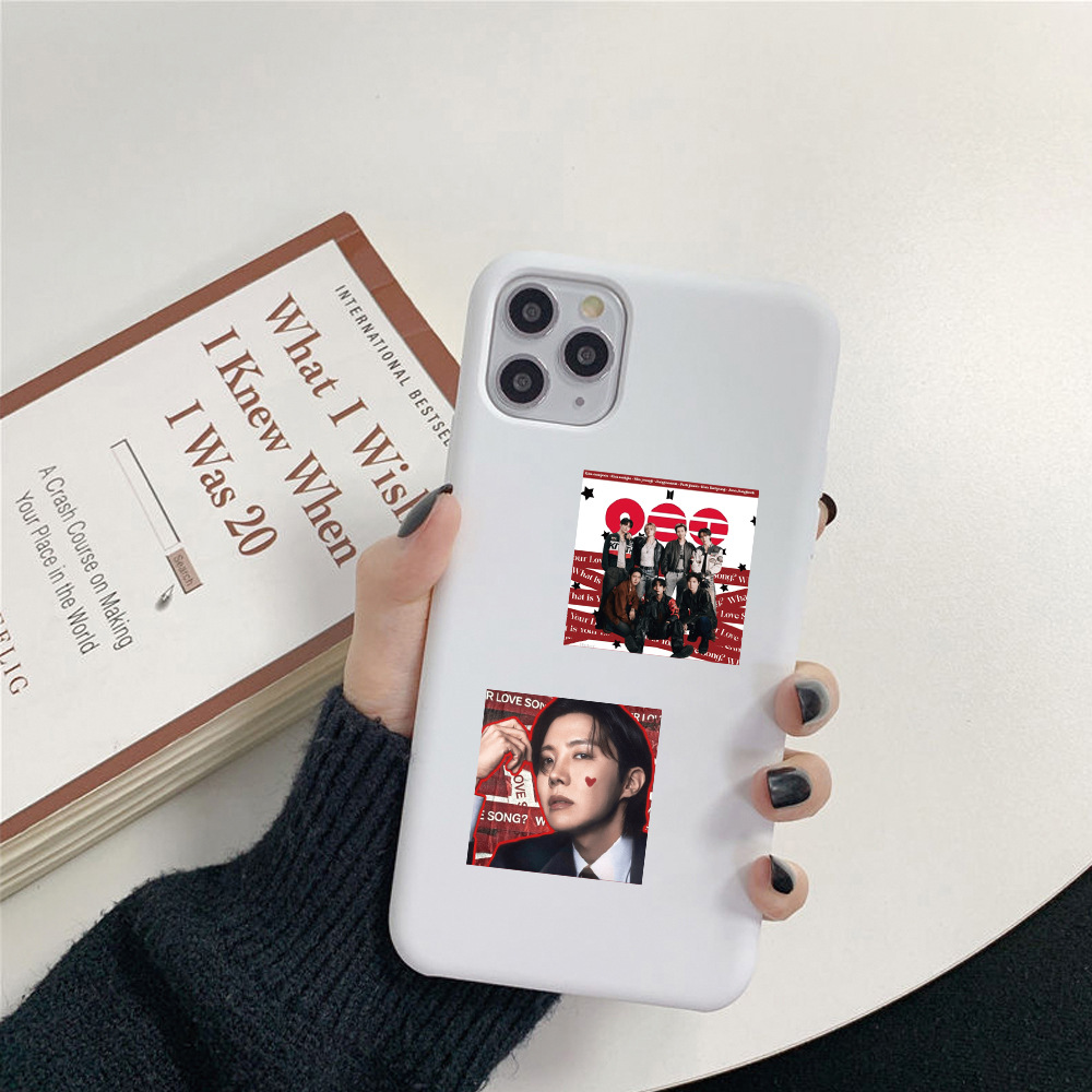 K-pop BTS Roll Stickers 500Pcs - Case Fan ulasan dan harga