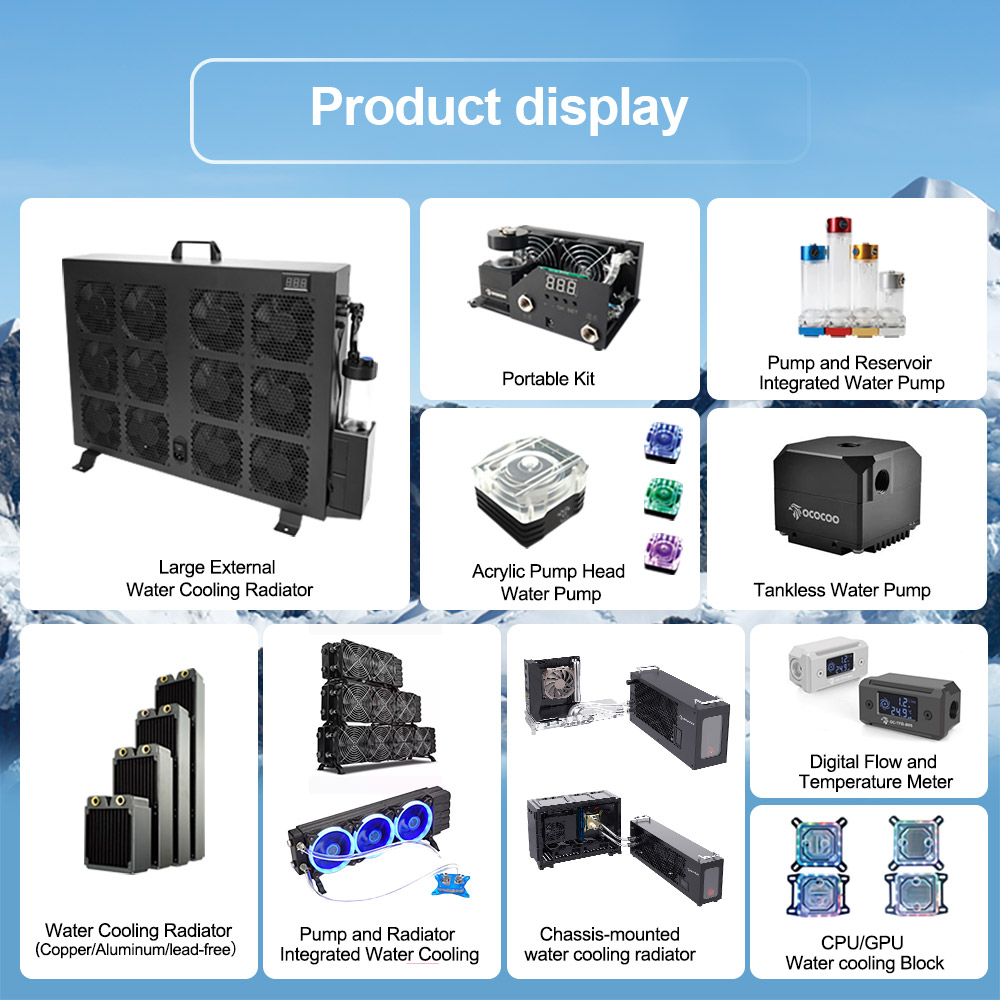 OCOCOO BC5 External AIO Water  - External Radiator Water Cooling Kit ulasan dan harga