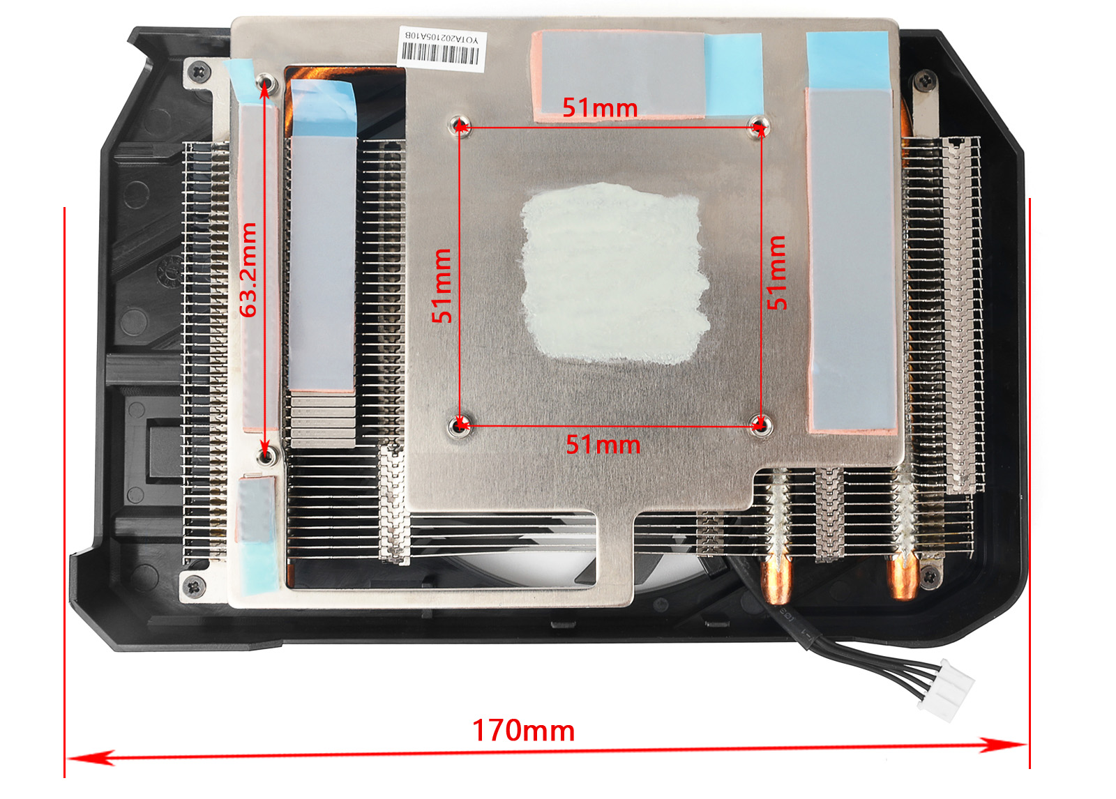 95MM GPU Heatsink Video Card C - Gpu Cooler ulasan dan harga