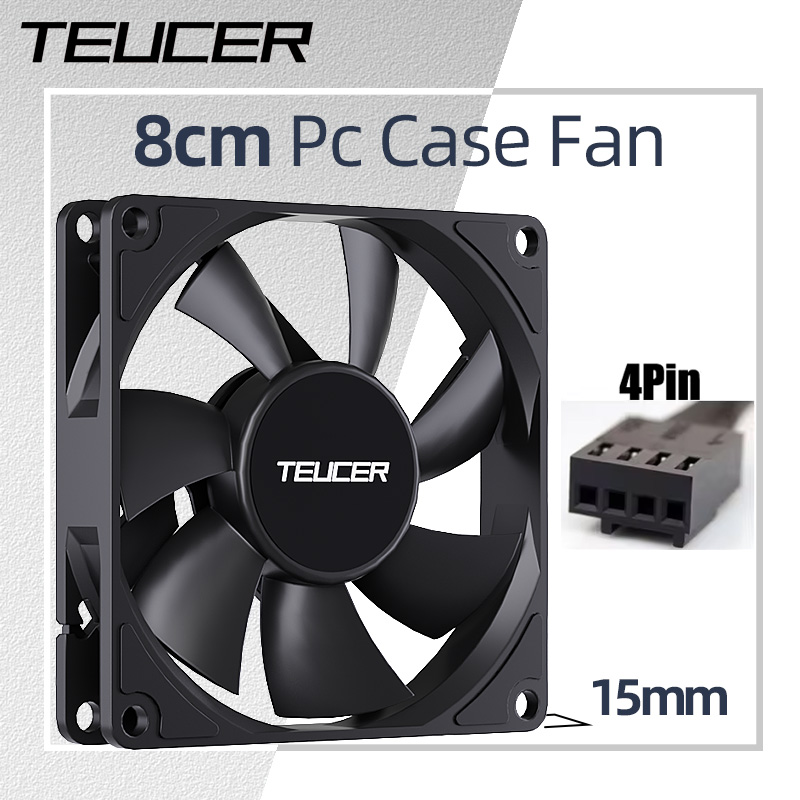 Teucer UT-8015 8CM Chassis Fan - Gpu Cooler ulasan dan harga