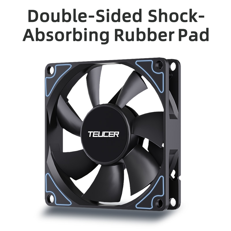 Teucer UT-8015 8CM Chassis Fan - Gpu Cooler ulasan dan harga