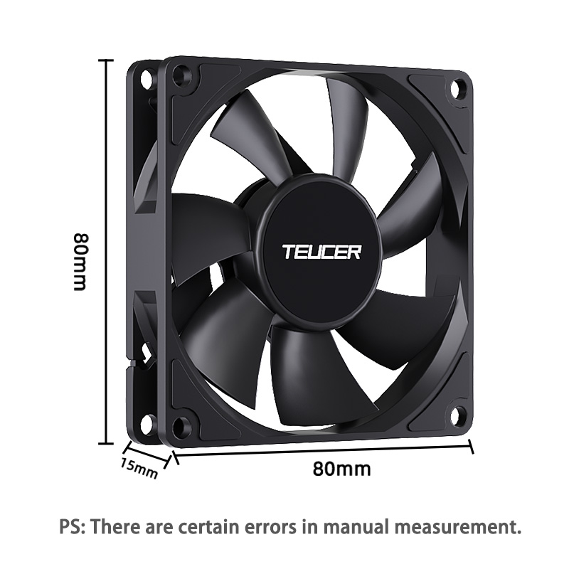 Teucer UT-8015 8CM Chassis Fan - Gpu Cooler ulasan dan harga